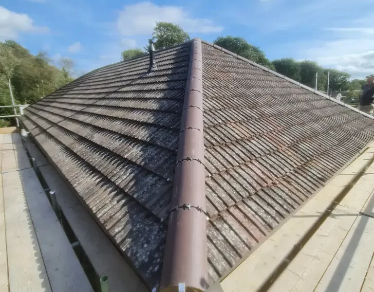 A photo of a successful roof repair